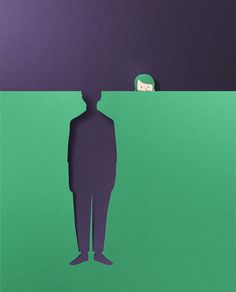 New Paper Textured Editorial Illustrations by Eiko Ojala | Colossal