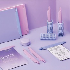 This sleek and versatile Clip-On Pen is both a clip and a pen. Designed to be easily slide-clipped onto paper or notes, it is highly portable and can even double as a bookmark when clipped on a book. The fun and modern design of this pen make it the perfect addition to any minimalist's pencil case!