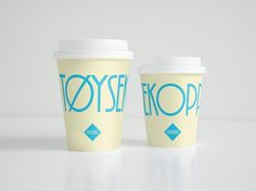 Deiglig Bakeri #takeaway #packaging #print #product #identity #coffee #logo #cup