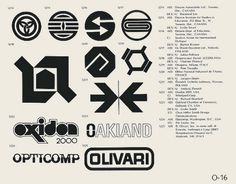 O-16 | Flickr - Photo Sharing! #logo #modernist #logos