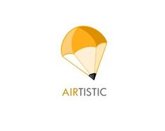 Airtistic by xm #parachute #pencil #logos