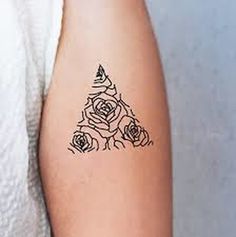 Image result for minimalist alchemy flower tattoo