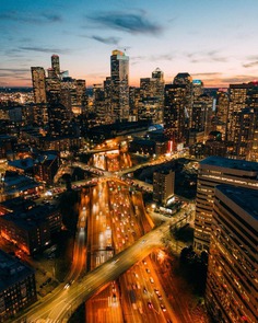 Stunning Night Cityscapes of Seattle by Tim Urpman