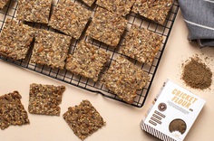 Cricket Flour Seed Crackers – Eat Crawlers