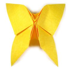 How to make an origami butterfly IV (http://www.origami-make.org/howto-origami-butterfly.php) #origami #butterfly #origamibutterfly #origam