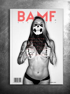 Magazine Cover Study #cover #skull