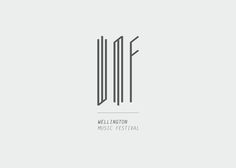WMF Logo #zealand #wellington #typography #music #logo #new