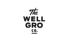 The Wellgro Co logo designed by Karl Hebert #logo #design