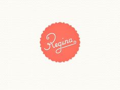 Regina-casaleggio-logo http://dribbble.com/ReginaCasaleggio #logo #regina
