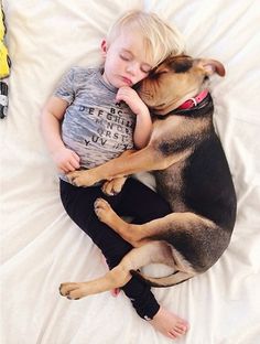 A Naptime Story with Dog and Baby 8 #photography #baby #dog