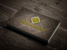 cenário moderno | business card #card #design #graphic #business