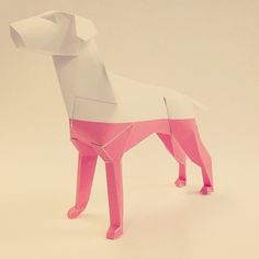 Our dipped Gerald design for Lazerian Studio Coming to a kennel near you soon! #red #print #design #graphic #product #gerald #dipped #studio #and #folding #paper #dog