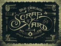 Old Chicago Scrapyard #lockups #mashup