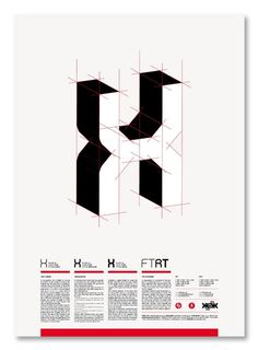 Awesome FTRT Typeface Design by George Strouzas | Abduzeedo | Graphic Design Inspiration and Photoshop Tutorials #design #typeface #typography