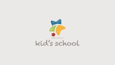 Logo KidsSchool on Behance #branding #school #illustration #kids #logo #children