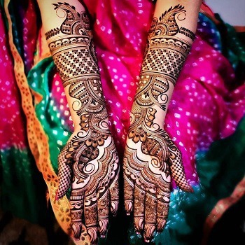 Rajasthani Gangaur Mehndi Design images on Designspiration