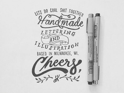 Typography, Lettering, Hand Lettering, Black Inspiration, and Hand Type ...