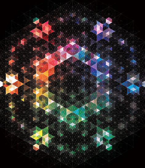Geometric and Illustrations image inspiration on Designspiration