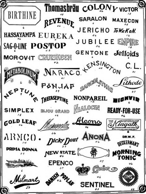 Vintage Logos Inspiration on Designspiration