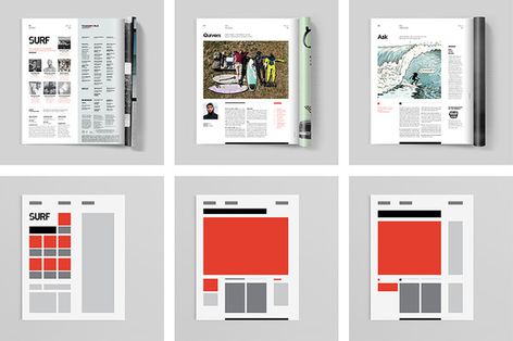 Grid Layouts Inspiration on Designspiration
