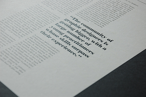TYPE mag Varsity Crime Wave #layout #editorial #magazine #typography