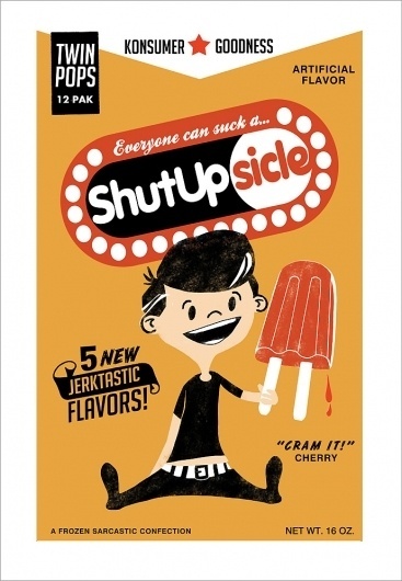 ShutUp_2_Main.jpg 690&times;995 pixels #design #poster #typography
