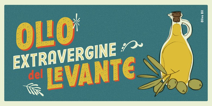http://bit.ly/pestofresco Pesto Fresco #Font, can be easily combined and overlayed. Take a look at all 28 styles #type #typography 🍃🍃🍃 Available @myfonts Pesto Fresco is a new handwritten lettering system, a font family built by 28 fonts. Based on Screenprint technique, the aim is to get a textured result we can see in many old poster specially designed to be produced with that technology, bringing analog to digital. Overlapping Pesto Fresco Regular with any of the other decorative fonts you will get different graphic effects, so just choose the one fits better with your layout. This font can be used for different purposes from packaging design to web design. The Pesto Fresco posters are inspired by the typical products from the Italian Riviera in Liguria Region, homeland of Pesto, Focaccia and many other delicious delicatessen.
