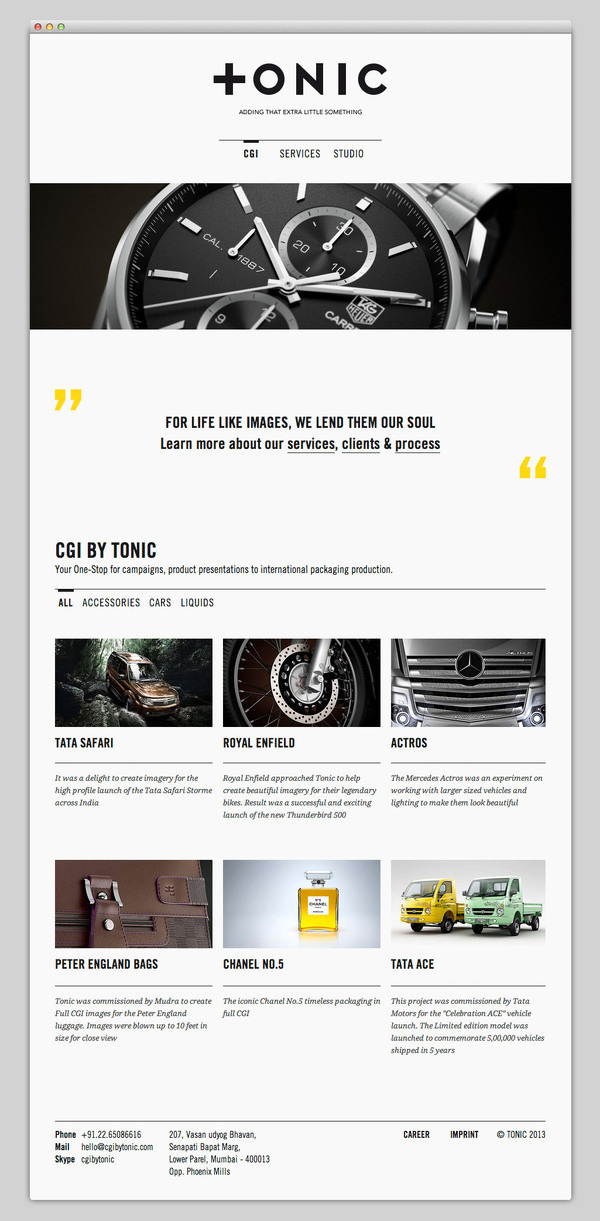 Tonic #website #layout #design #web