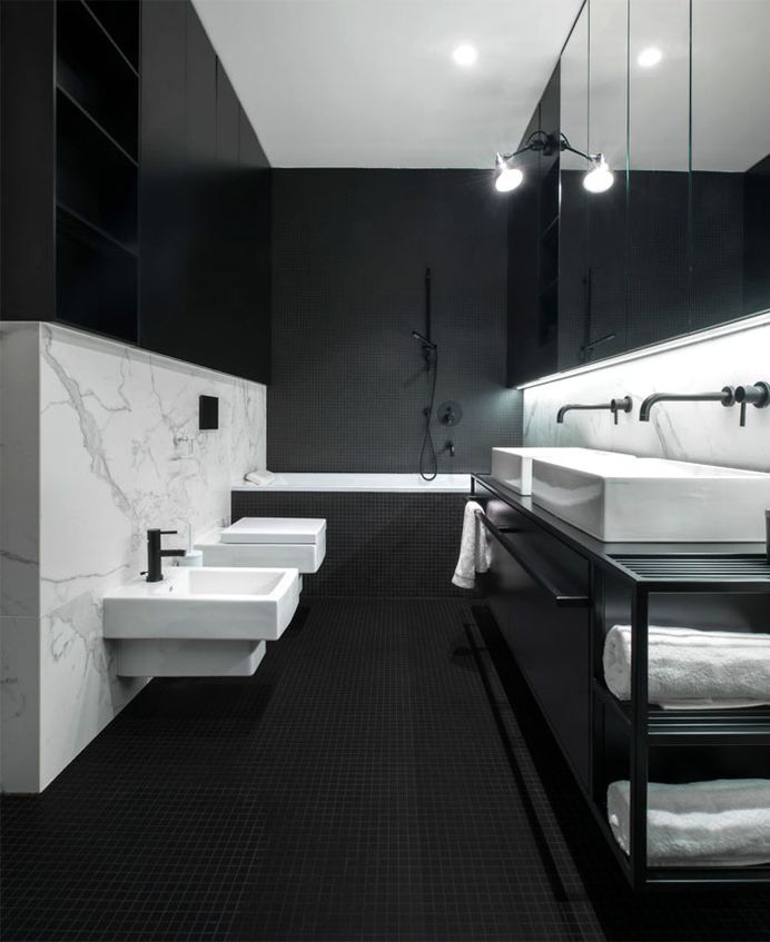 OOOOX Turns Two Apartments into a Single Spacious Home - InteriorZine