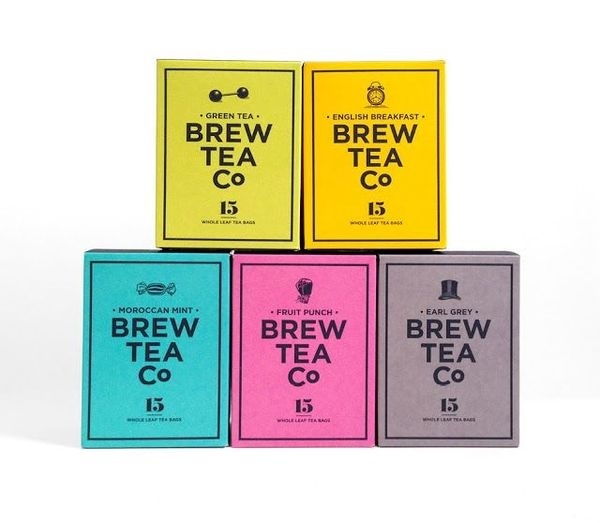 Brew Tea Co. #design #package