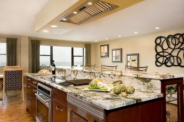 Kitchen with 3 paintings #decor #kitchen #for #art #paintings