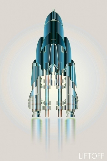 Lift Off | Flickr - Photo Sharing! #design #graphic #illustration #graph #poster #art #awesome