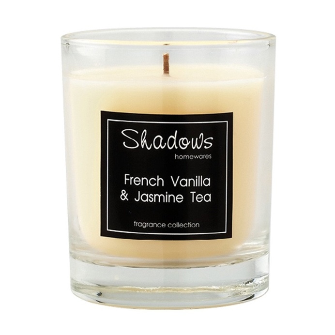 Tumbler French Vanilla & Jasmine Tea Scented Candle