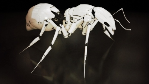 OTAKU GANGSTA #robot #ant #trooper #graphics #3d