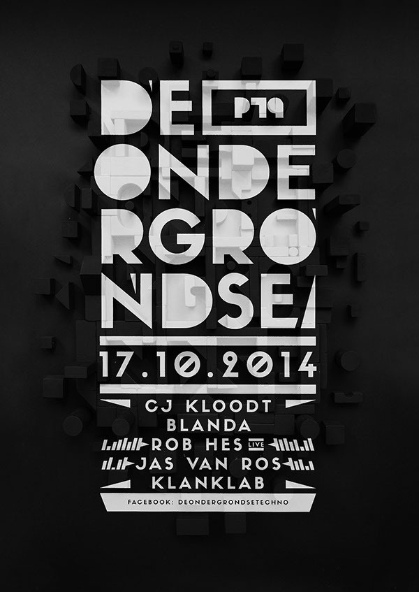 De Ondergrondse on Behance #design #graphic #poster
