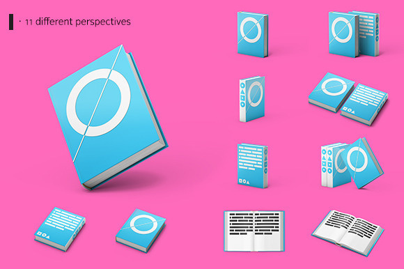 minimal cover design #hardcover #vector #minimalistic #mock #pink #mockup #design #books #book #graphic #cover #present #up #minimal #blue #minimalist