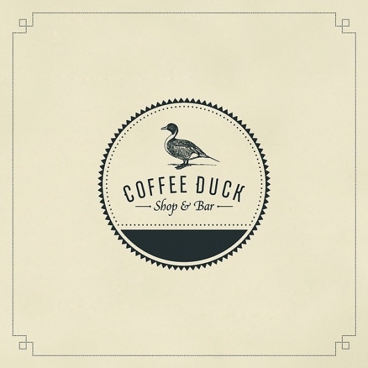 Coffee Duck on the Behance Network #duck #identity #coffee #logo #gaslight