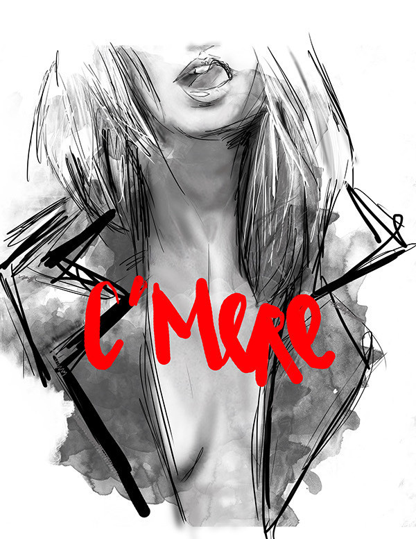 C' M E R E - Rosco Flevo #scum #antics #woman #female #future #illustration #liebe #postartfuckery #art #deutsch #love #german