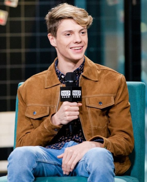 Jace Lee Norman Suede Brown Leather Jacket
