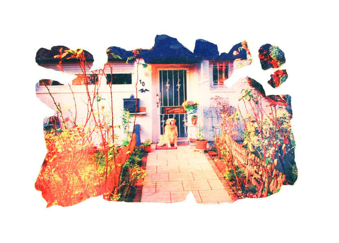 Mr Fischbach #front #door #realism #magic #dog