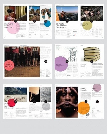 Brochure design idea #280: ::: Toko. Concept. Design. ::: +61 (0)4 136 133 81 ::: #brochure #layout #festival #branding