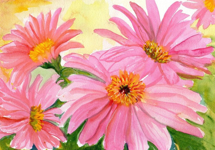 daisy painting & daisy paint by number #painting
