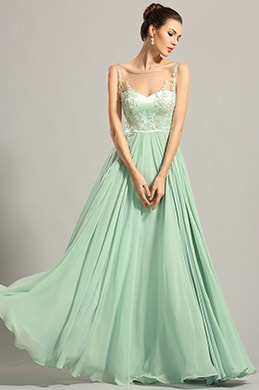 eDressit A Line Sleeveless Embroidery Bodice Prom Dress (00153804)