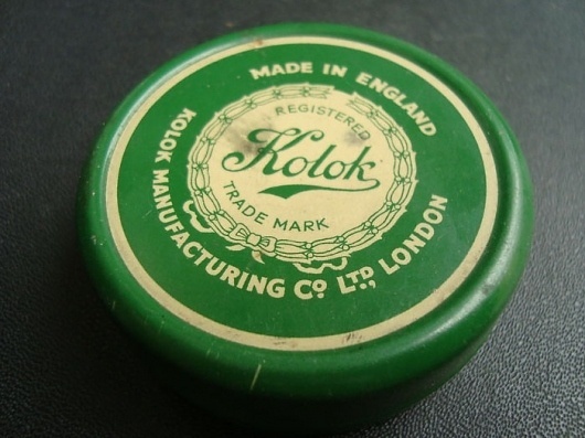 Vintage Packaging: Typewriter Tins - TheDieline.com - Package Design Blog #ribbon #typewriter #typography