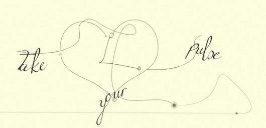 Take your Pulse on the Behance Network #heart #boyer #jason #pulse #music #production