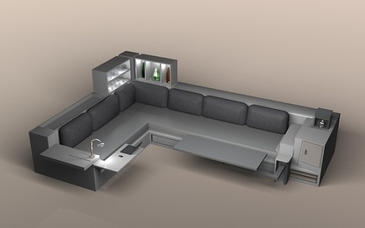 Multifunctional Seat on the Behance Network #product #design #furnitere