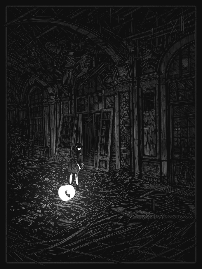 "Darkness Forgives" by Daniel Danger #Illustration #DanielDanger