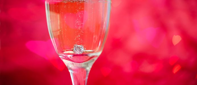 Cushion cut ring will look gorgeous in just about any setting. Choose a stunning engagement ring!