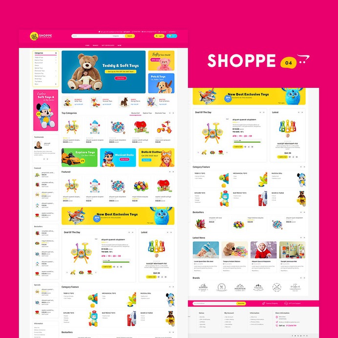 #Shoppe #Super #Market - #Opencart #MultiPurpose #Responsive #Theme | #TemplateTrip #eCommerce #Website #Template #Design