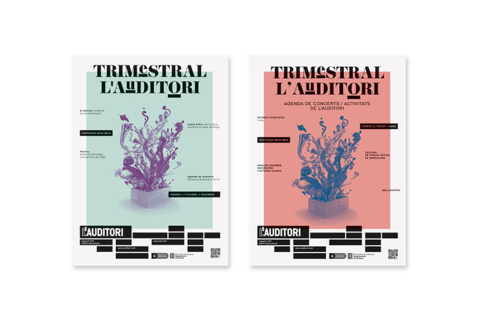 L'Auditori campaign 2013-2014 | toormix #type #poster